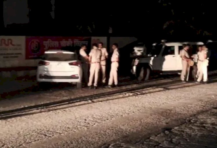 tension in chittorgarh after to group clash like jaipur