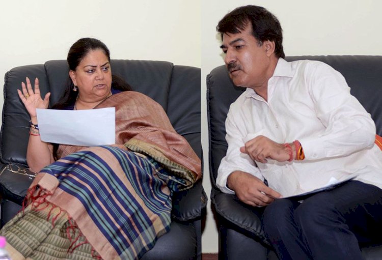 rajpal shekhawat ticket cancelled from jhotwara meet vasundhara raje