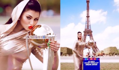 world cup actress urvashi rautela said indian team will be win world cup trophy2023 final