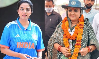 divya maderna and minister mamta bhupesh became crazy for world cup 2023