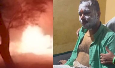 jjp candidate ashutosh jhalani set himself on fire to get public support and victory in rajasthan election 2023