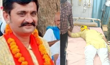 attack on independent candidate hemant purohit in sirohi