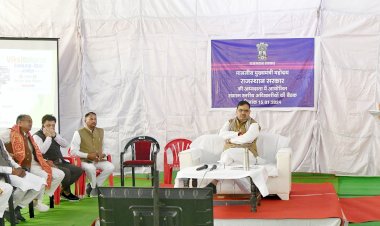 cm bhajan lal sharma in banswara