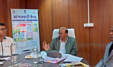 to prepare for the meeting with the chief secretary a meeting was organized under the chairmanship of the government secretary of the women and child development department.