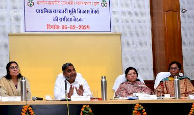 review meeting of primary cooperative land development banks