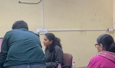 mrs neha giri inspected the medicine warehouse of sawai mansingh medical college jaipur on wednesday