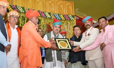 chief minister unveils panorama at chalaknechi mata temple   accommodation in night rest house at chalaknechi village costing rs 2.50 crore