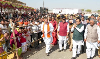 chief minister will be given grand welcome at various places for ercp