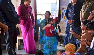 deputy chief minister diya kumari gave approval to upgrade 6204 mini anganwadis to become main anganwadis