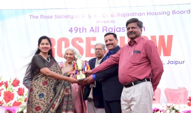 successful organization of rose show 2024 in city park exhibition of more than 500 varieties of roses attracted everyones mind