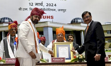 ninth convocation ceremony of rajasthan university of health sciences held