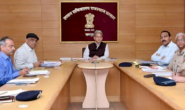 chief secretary held review meeting with 5 neighboring states through video conferencing need for effective action on border check points   chief electoral officer