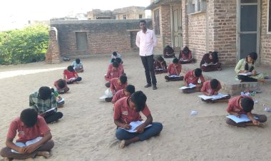 various competitions organized in coaching institute on rajasthan foundation day