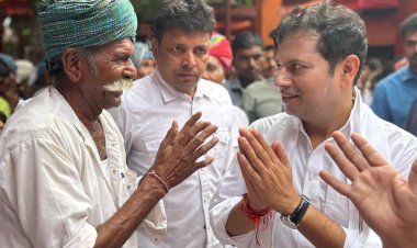 did public relations in sanchore assembly constituency vaibhav gehlot will do public relations in the villages of sanchore on 16th april