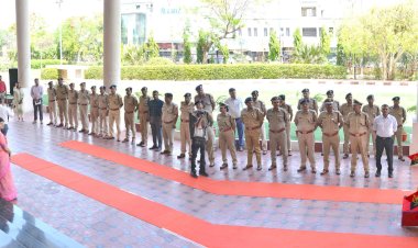 formal program at police headquarters