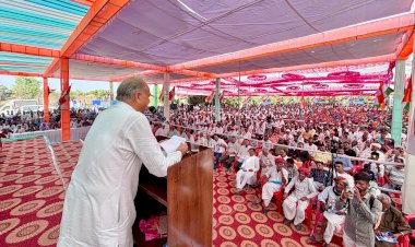 read the manifesto of tarakki express give vaibhav a chance ashok gehlot