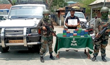assam rifles got success in drug smuggling drugs worth rs 9.83 crore seized