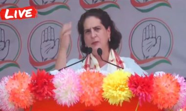 congress general secretary in assam priyanka gandhi made a strong speech on bjp