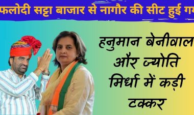beniwal and jyoti mirdhas tension increased on nagaur seat