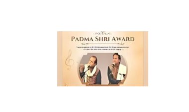 famous mand singing artistes of rajasthan received padma shri