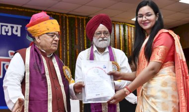 sixth convocation ceremony of srikarna narendra agricultural university jobner organized