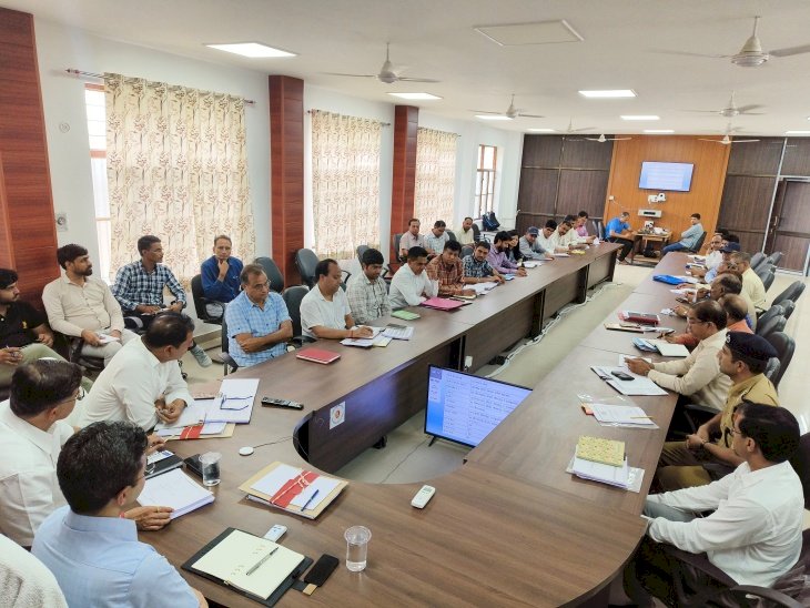 will visit the district in charge on 28th and 29th may will present his report in the meeting of senior officers on 31st may