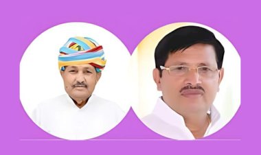 murari lal meena of congress is ahead by 1 lakh votes