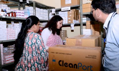 managing director neha giri took stock of the chief ministers free medicine and testing scheme