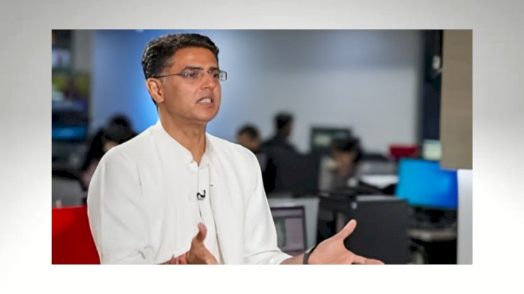 sachin pilot took a strong dig at bjp