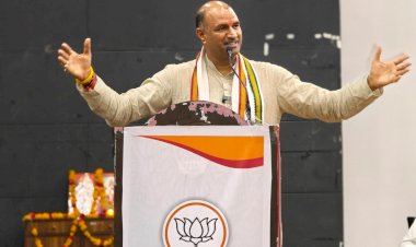 bjp state president cp joshis voter felicitation program in chittorgarh