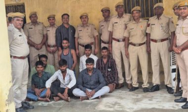 police exposed a gang of thieves and revealed half a dozen incidents of theft