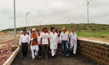 veer shiromani mukandas khedi dam inspection