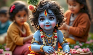 krishna me akasrshan neelu ki kalam se