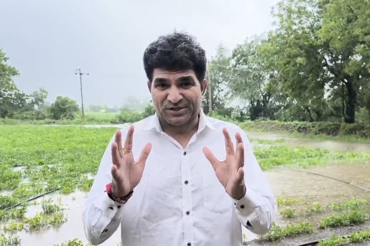 isudan gadhvi about farmer in gurajat flood