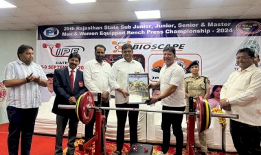 sanjay sharma inaugurated the sports championship