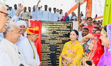 announcement of construction of jodhpur khejarli zadan road