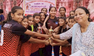 sirohi saint paul school basketball champians akshita parmar