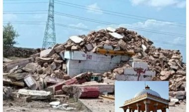 rao surajmal hadas chhatri demolished