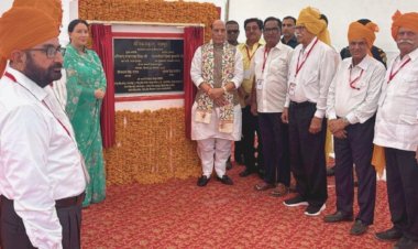 rajnath singh inaugurated the sainik school