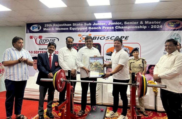 sanjay sharma inaugurated the sports championship