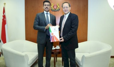 rajyavardhan rathore visit to singapore