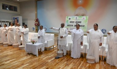 nationwide drug free india campaign being run by the medical wing of brahma kumaris