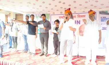 unity run organized in jodhpur