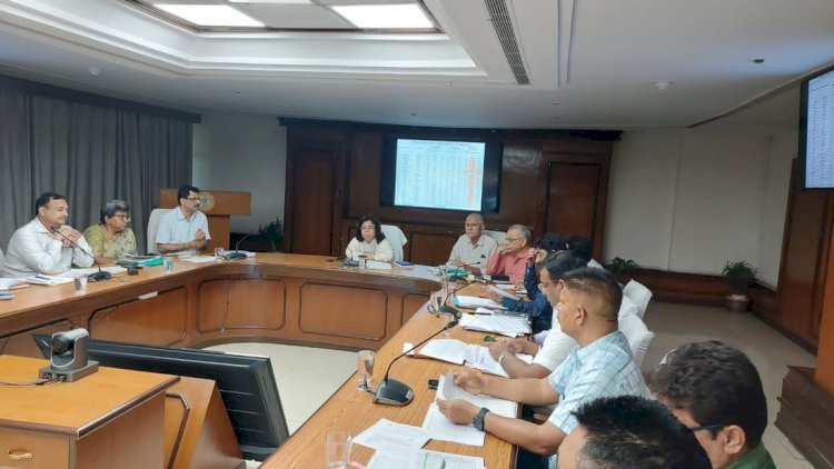 review meeting of executive engineers