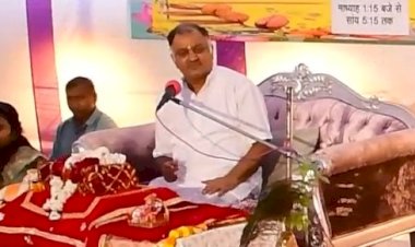 god incarnated to destroy unrighteousness bhagwatcharya shastri