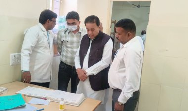 jogaram patel inspected salawas sub district hospital