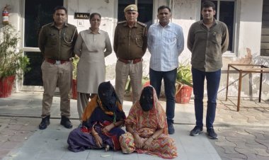 sirohi chain snatching by two women in pali police arrest