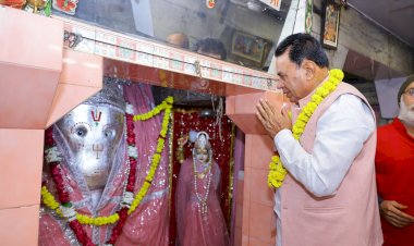 parliamentary affairs minister visited ratanada ganesh temple