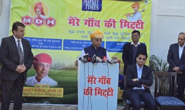 bhagirath choudhary launches mere gaon ki mitti campaign