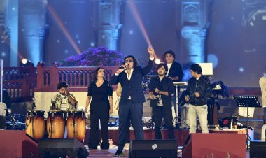 live performance of sonu nigam at rising rajasthan global investment summit